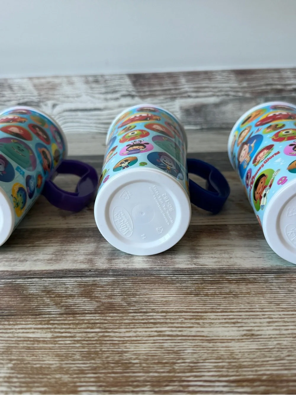 Set of 3 Walt Disney World Resort Reusable Refillable Mugs 2026 NEW Design